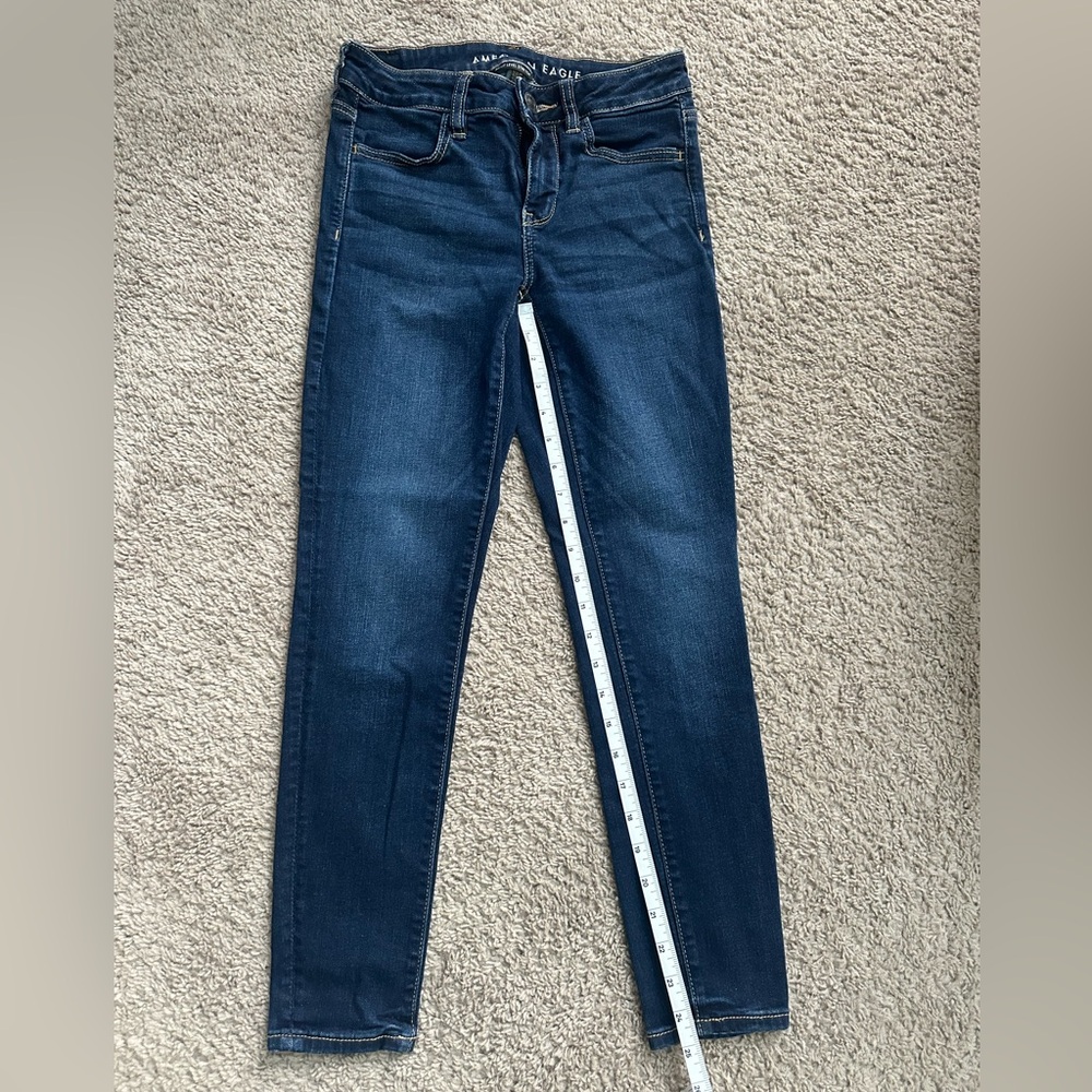 American Eagle Outfitters Ne(x)t Level Stretch Dark Blue Jegging Jeans
